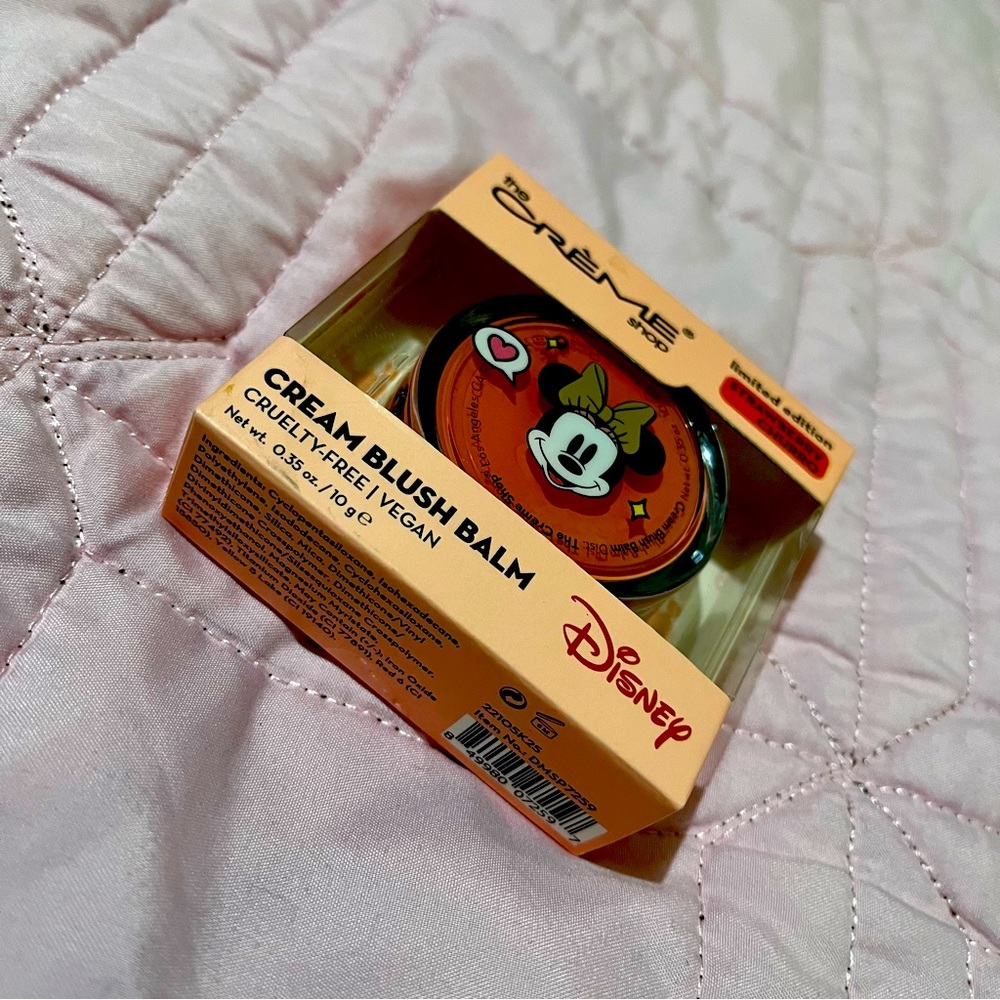 Mickey Mouse cream blush balm